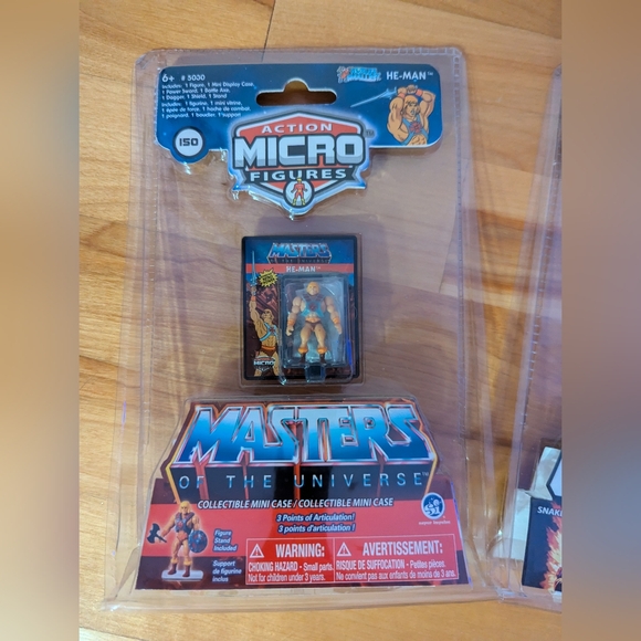 World's Smallest set, Optimus Prime, He-man & Snake Eyes - Picture 2 of 4